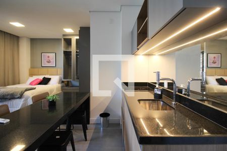 Studio para alugar com 40m², 1 quarto e 1 vaga Studio para alugar com 40m², 1 quarto e 1 vagaSala