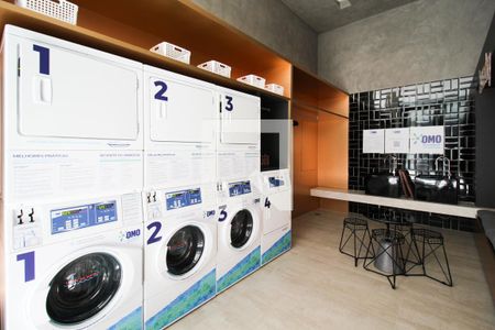 Studio para alugar com 40m², 1 quarto e 1 vaga Studio para alugar com 40m², 1 quarto e 1 vagaLavanderia