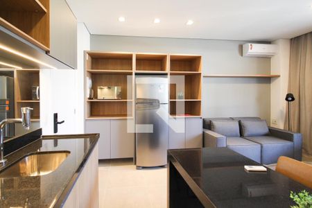 Studio para alugar com 40m², 1 quarto e 1 vaga Studio para alugar com 40m², 1 quarto e 1 vagaSala