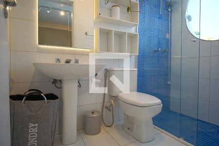 Banheiro da Suíte de apartamento para alugar com 1 quarto, 25m² em Centro, Florianópolis