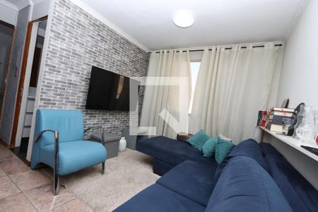 Sala de apartamento para alugar com 2 quartos, 51m² em Jardim Três Marias, São Paulo