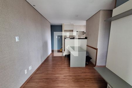 Sala  de apartamento à venda com 2 quartos, 47m² em Parque João Ramalho, Santo André