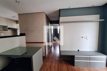 Sala  de apartamento à venda com 2 quartos, 47m² em Parque João Ramalho, Santo André