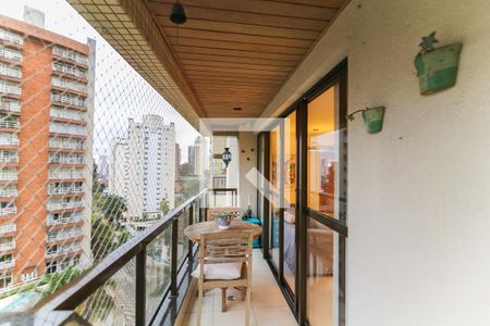 Varanda da Sala de apartamento à venda com 2 quartos, 109m² em Vila Suzana, São Paulo