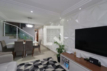 Sala de casa à venda com 3 quartos, 150m² em Utinga, Santo André