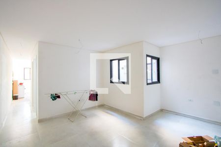 Sala/Cozinha de apartamento para alugar com 2 quartos, 55m² em Vila Bastos, Santo André