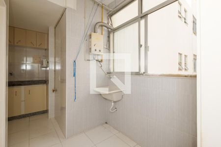 Área de Serviço de apartamento para alugar com 1 quarto, 60m² em Grajaú, Rio de Janeiro