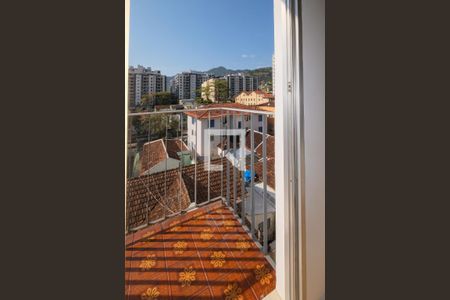 Varanda da Sala de apartamento para alugar com 1 quarto, 60m² em Grajaú, Rio de Janeiro