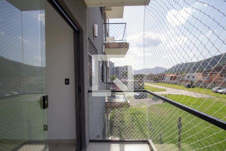 Varanda de apartamento à venda com 2 quartos, 55m² em Vargem Pequena, Rio de Janeiro