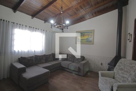 Sala de TV de casa à venda com 3 quartos, 360m² em Fátima, Canoas