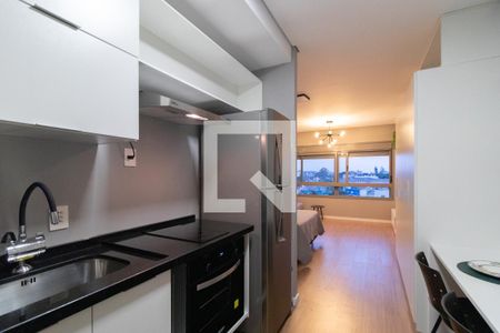 Studio à venda com 36m², 1 quarto e 1 vagaCozinha