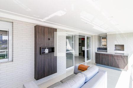 Varanda de apartamento para alugar com 4 quartos, 138m² em Jardim Caravelas, São Paulo