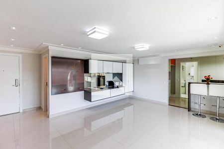 Sala de apartamento para alugar com 4 quartos, 138m² em Jardim Caravelas, São Paulo