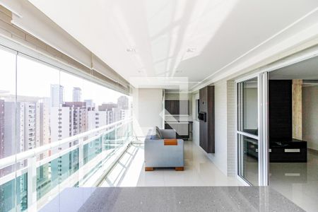 Varanda de apartamento para alugar com 4 quartos, 138m² em Jardim Caravelas, São Paulo
