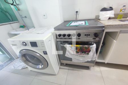 Apartamento para alugar com 65m², 2 quartos e 1 vagaCozinha integrada com a Area de Serviço