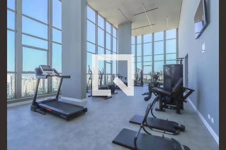 Apartamento para alugar com 38m², 1 quarto e sem vaga Apartamento para alugar com 38m², 1 quarto e sem vagaAcademia