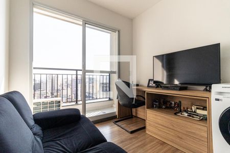 Sala - TV de apartamento à venda com 1 quarto, 28m² em República, São Paulo