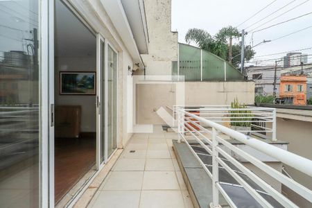 Varanda da Sala de casa à venda com 3 quartos, 225m² em Ipiranga, São Paulo