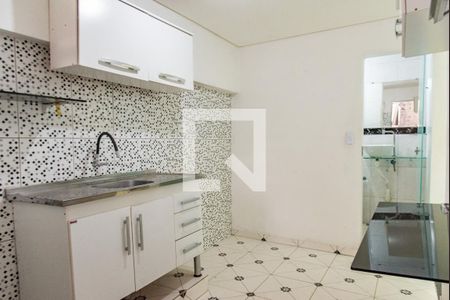 Cozinha de kitnet/studio para alugar com 1 quarto, 24m² em Cambuci, São Paulo