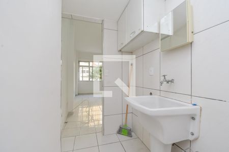 Banheiro de kitnet/studio para alugar com 1 quarto, 23m² em Vila Buarque, São Paulo