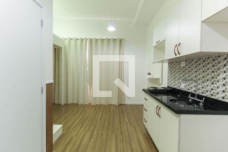Studio à venda com 26m², 1 quarto e sem vagaCozinha