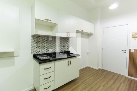 Studio à venda com 26m², 1 quarto e sem vagaCozinha