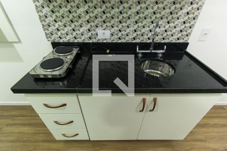 Studio à venda com 26m², 1 quarto e sem vagaCozinha