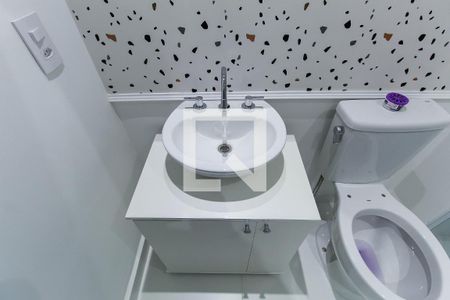 Banheiro de kitnet/studio à venda com 1 quarto, 26m² em Belenzinho, São Paulo