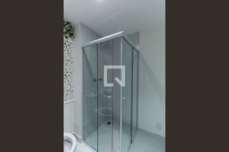 Banheiro de kitnet/studio à venda com 1 quarto, 26m² em Belenzinho, São Paulo