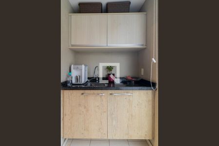Varanda da Sala de apartamento à venda com 2 quartos, 59m² em Vila Andrade, São Paulo