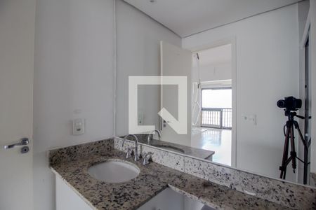 Banheiro  de kitnet/studio para alugar com 1 quarto, 42m² em Santa Cecília, São Paulo