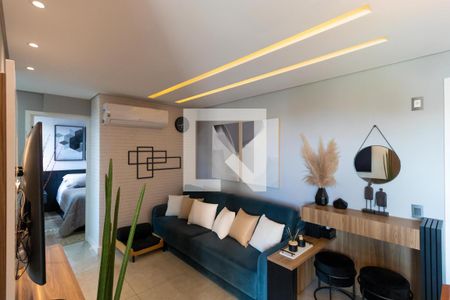 Salas de apartamento à venda com 2 quartos, 57m² em Parque Rural Fazenda Santa Cândida, Campinas
