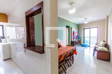 Sala de apartamento para alugar com 2 quartos, 95m² em Cidade Ocian, Praia Grande