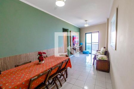 Sala de apartamento para alugar com 2 quartos, 95m² em Cidade Ocian, Praia Grande