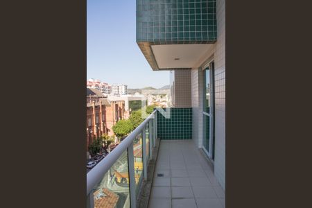 Varanda da Sala de apartamento à venda com 4 quartos, 116m² em Méier, Rio de Janeiro