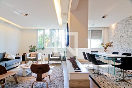 Sala de apartamento para alugar com 2 quartos, 140m² em Alto de Pinheiros, São Paulo