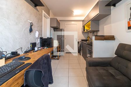 Sala de apartamento à venda com 1 quarto, 28m² em Água Branca, São Paulo