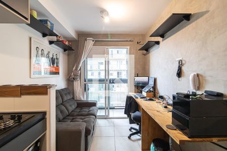 Sala de apartamento à venda com 1 quarto, 28m² em Água Branca, São Paulo