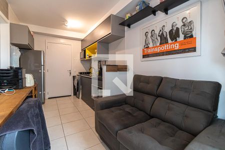 Sala de apartamento à venda com 1 quarto, 28m² em Água Branca, São Paulo