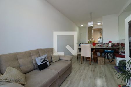 Sala de apartamento à venda com 2 quartos, 55m² em Vila Humaitá, Santo André