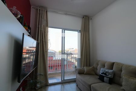 Sala de apartamento à venda com 2 quartos, 55m² em Vila Humaitá, Santo André