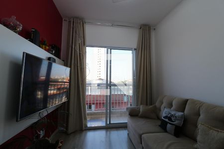 Sala de apartamento à venda com 2 quartos, 55m² em Vila Humaitá, Santo André