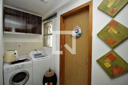 Cozinha e Área de Serviço de apartamento à venda com 2 quartos, 47m² em Estância Velha, Canoas