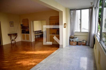 Sala de Estar de apartamento à venda com 4 quartos, 245m² em Vila Buarque, São Paulo