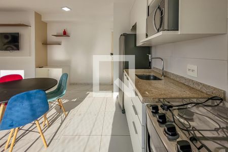 Apartamento à venda com 47m², 1 quarto e 2 vagasCozinha