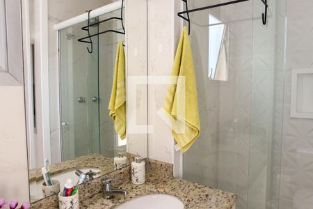 Apartamento à venda com 160m², 3 quartos e 1 vaga Apartamento à venda com 160m², 3 quartos e 1 vagaBanheiro do Quarto 3 - Suíte