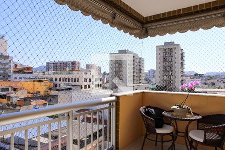 Varanda da Sala de apartamento à venda com 3 quartos, 160m² em Méier, Rio de Janeiro