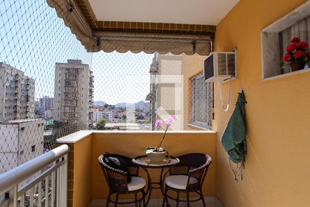 Varanda da Sala de apartamento à venda com 3 quartos, 160m² em Méier, Rio de Janeiro