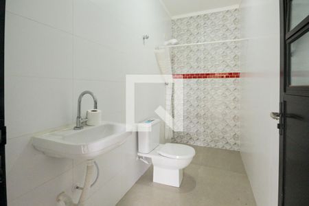 Casa de condomínio para alugar com 1380m², 4 quartos e 4 vagasBanheiro da Churrasqueira 