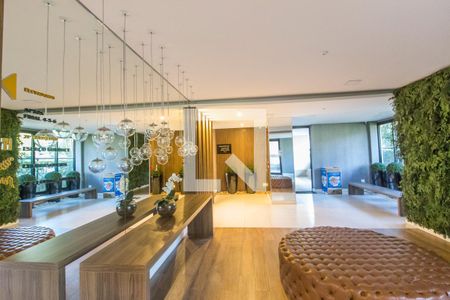 Apartamento à venda com 112m², 2 quartos e 2 vagasHall social